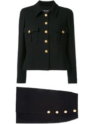 two piece skirt suit Chanel Vintage