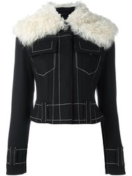 shearling collar jacket Proenza Schouler