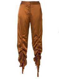 ruched cropped trousers Manning Cartell