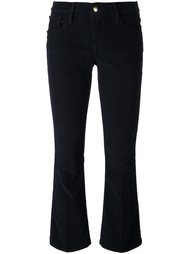 cropped flared trousers  Frame Denim