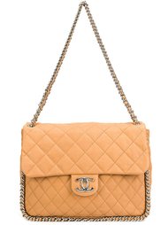 maxi flap shoulder bag Chanel Vintage