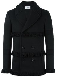 fringed double breasted coat Ports 1961