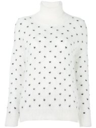 polka dot turtle neck  Giamba