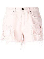 distressed denim shorts Alexander Wang