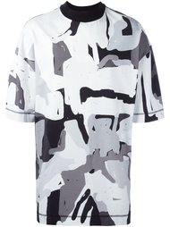 abstract print T-shirt Études