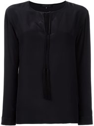 tassel keyhole detail blouse Barbara Bui