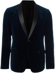 блейзер с атласными лацканами Z Zegna