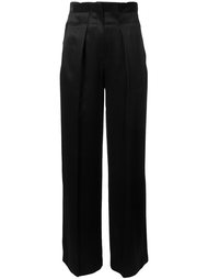 shiny twill trousers Edun