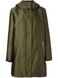high neck hooded coat Moncler Gamme Rouge