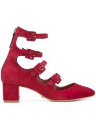 buckled strappy pumps Schutz