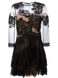 sheer lace dress Alberta Ferretti