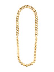 ball and chain necklace Chanel Vintage
