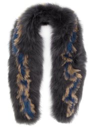 fur scarf Rachel Comey