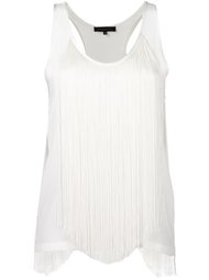 fringed accent tank top Barbara Bui