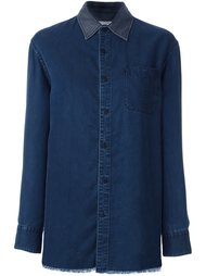 contrasting collar denim shirt Rag &amp; Bone /Jean