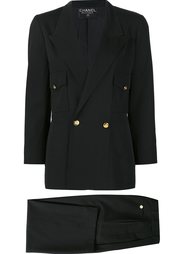 double breasted suit Chanel Vintage