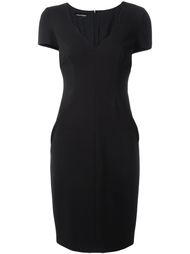 приталенное платье Emporio Armani