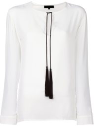 tassel keyhole detail blouse Barbara Bui