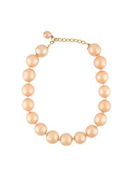 faux pearl choker Chanel Vintage