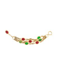 multi-strand gripoix bracelet Chanel Vintage