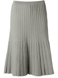 knitted midi skirt Egrey