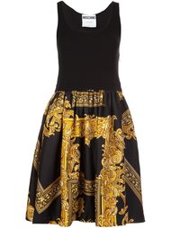 baroque frame dress Moschino