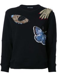embellished sweatshirt Alexander McQueen
