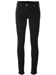 animalier print skinny jeans Cavalli Class