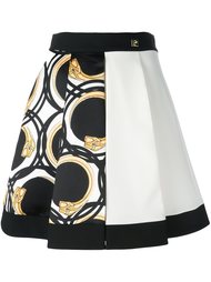 printed pleated full skirt Cavalli Class