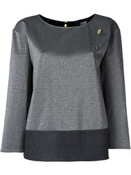 layered knit top Cavalli Class