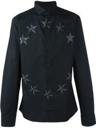 рубашка с принтом звезд  Philipp Plein