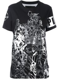 футболка 'Power Team' Philipp Plein