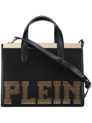 сумка-тоут с заклепками и логотипом Philipp Plein
