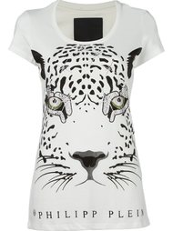 футболка 'Leopard Eyes' Philipp Plein