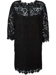 платье с вышивкой  Ermanno Scervino