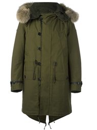 объемная парка с капюшоном Valentino