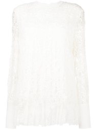 кружевная блузка Ermanno Scervino