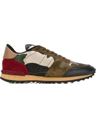 кроссовки с панельным дизайном Valentino