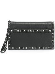 клатч 'Rockstud Rolling Noir' Valentino