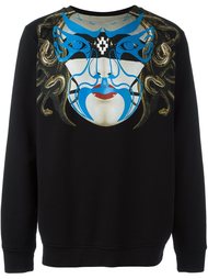 толстовка с принтом маски Marcelo Burlon County Of Milan