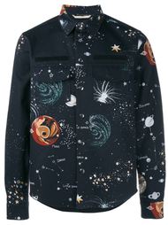рубашка 'Galaxy' с нагрудными карманами Valentino