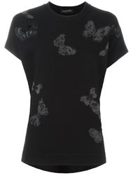 футболка с вышивкой  Valentino