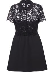 платье с кружевными панелями Valentino