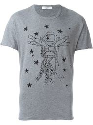 футболка с космическим принтом Valentino