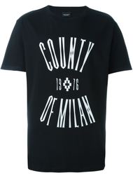футболка с принтом-логотипом Marcelo Burlon County Of Milan