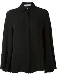 расклешенная блузка  Valentino