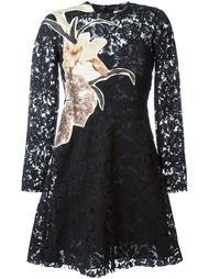 кружевное платье 'Kimono Flowers'  Valentino