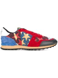 кроссовки 'Rockrunner Star Studded' Valentino
