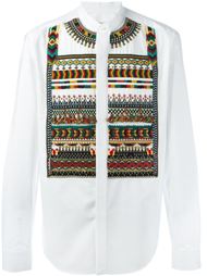 рубашка с вышивкой Valentino