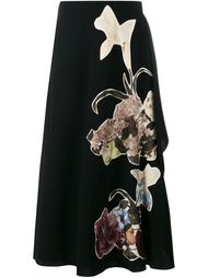 юбка с вышивкой 'Kimono 1997'  Valentino